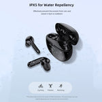 سماعة رأس رياضية بلوتوث TWS حقيقية مع عرض LED وحافظة شحن awei T15P Bluetooth V5.0، T15P