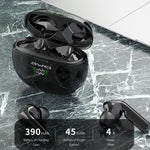 سماعة رأس رياضية بلوتوث TWS حقيقية مع عرض LED وحافظة شحن awei T15P Bluetooth V5.0، T15P