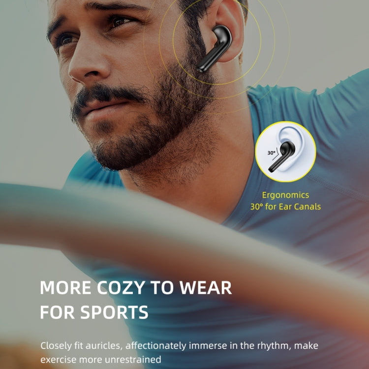 سماعة رأس رياضية بلوتوث TWS حقيقية مع عرض LED وحافظة شحن awei T15P Bluetooth V5.0، T15P