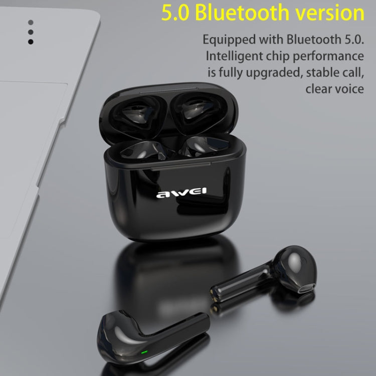 سماعة رأس رياضية بلوتوث TWS حقيقية مع حافظة شحن awei T26 Pro Bluetooth V5.0، T26 Pro