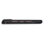 A09B Bluetooth 3.0 Ultra-thin ABS Detachable Bluetooth Keyboard Leather Tablet Case for iPad Air / Pro 10.5 inch (2019), with Pen Slot & Holder