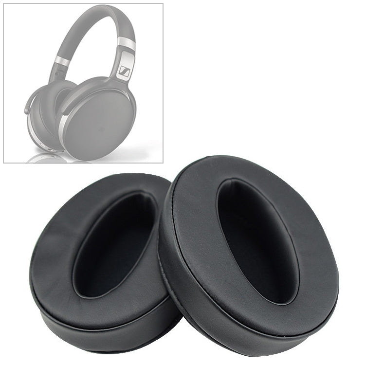 قطعتان لوسائد سماعة Sennheiser HD4.50BT / HD4.50BTNC / HD4.40BT من إسفنج، أغطية أذن بديلة