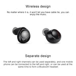 سماعات أذن لاسلكية TWS بلوتوث V5.0 من نوع S2 Ear-in