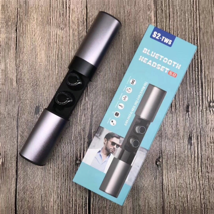 سماعات أذن لاسلكية TWS بلوتوث V5.0 من نوع S2 Ear-in