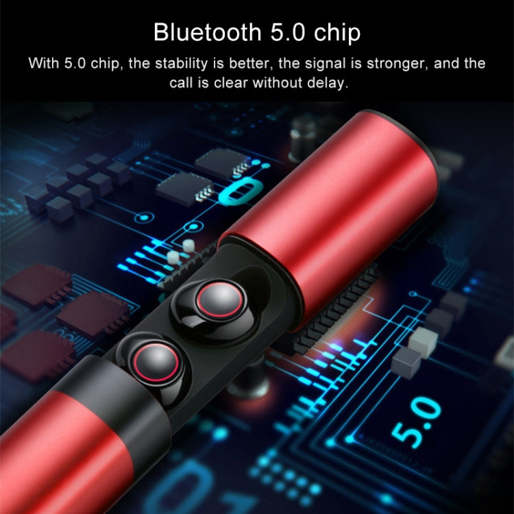 سماعات أذن لاسلكية TWS بلوتوث V5.0 من نوع S2 Ear-in