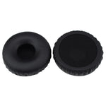 2 قطع لأغطية حماية سماعات أذن جلد صناعي ورغوة ناعمة لسماعات JBL E40BT / T450، واقيات أذن، لـ E40BT / T450 أسود، لـ E40BT / T450 أبيض