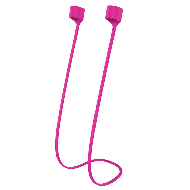 حبل مغناطيسي من السيليكون مضاد للضياع لسماعات بلوتوث لاسلكية لسماعات Apple AirPods 1 / 2