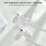 حبل مغناطيسي من السيليكون مضاد للضياع لسماعات بلوتوث لاسلكية لسماعات Apple AirPods 1 / 2