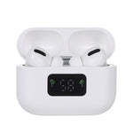 سماعة أذن بلوتوث لاسلكية تعمل باللمس i58 TWS Bluetooth 5.0 لنظام IOS مع صندوق شحن بجذب مغناطيسي وشاشة رقمية ذكية، تدعم Siri