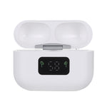 سماعة أذن بلوتوث لاسلكية تعمل باللمس i58 TWS Bluetooth 5.0 لنظام IOS مع صندوق شحن بجذب مغناطيسي وشاشة رقمية ذكية، تدعم Siri