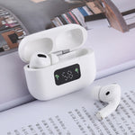سماعة أذن بلوتوث لاسلكية تعمل باللمس i58 TWS Bluetooth 5.0 لنظام IOS مع صندوق شحن بجذب مغناطيسي وشاشة رقمية ذكية، تدعم Siri