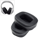 قطعتان لغطاء حماية إسفنجي ناعم لسماعات DENON AH-D600 / AH-D7100، ل DENON AH-D600 (أسود أبيض)، ل DENON AH-D600 (أسود بني)