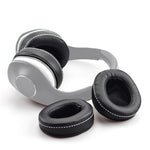قطعتان لغطاء حماية إسفنجي ناعم لسماعات DENON AH-D600 / AH-D7100، ل DENON AH-D600 (أسود أبيض)، ل DENON AH-D600 (أسود بني)