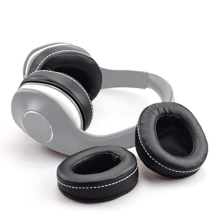 قطعتان لغطاء حماية إسفنجي ناعم لسماعات DENON AH-D600 / AH-D7100، ل DENON AH-D600 (أسود أبيض)، ل DENON AH-D600 (أسود بني)