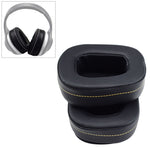 قطعتان لغطاء حماية إسفنجي ناعم لسماعات DENON AH-D600 / AH-D7100، ل DENON AH-D600 (أسود أبيض)، ل DENON AH-D600 (أسود بني)
