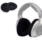 قطعتان لغطاء إسفنجي من الفلانيل لسماعات Sennheiser RS160 / 170 / HDR170 / 180 / 160، وسادات أذن بديلة بدون مشبك، من الفلانيل
