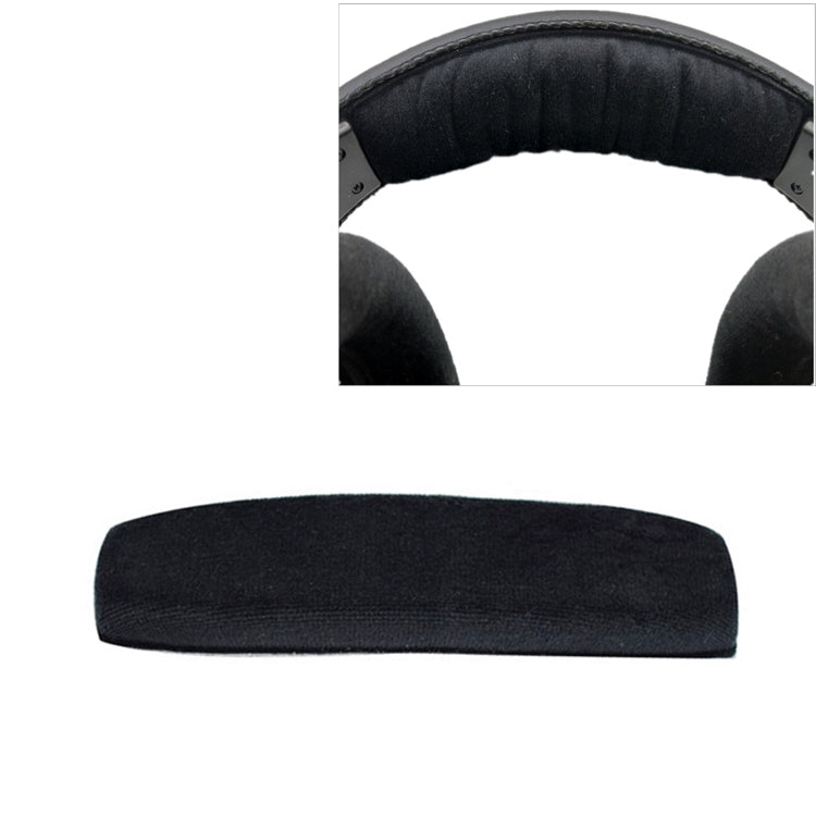 قطعتان لغطاء شريط رأس بديل من الفلانيل لسماعات Sennheiser HD515 / HD555 / HD595 / HD598 / HD558 / PC360