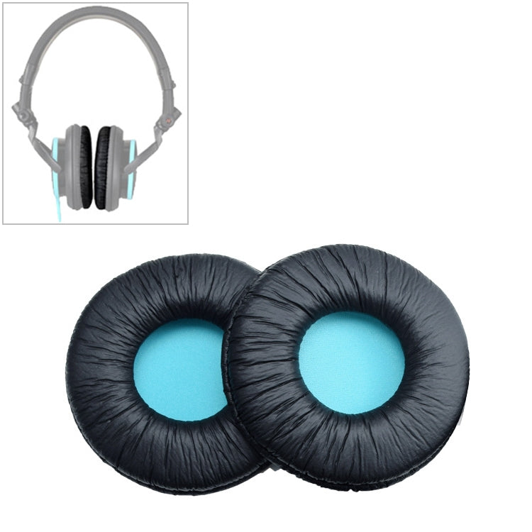 قطعتان لغطاء جلدي بديل لسماعات SONY MDR-V55، وسادات أذن