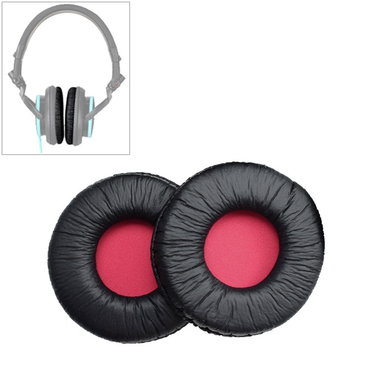 قطعتان لغطاء جلدي بديل لسماعات SONY MDR-V55، وسادات أذن