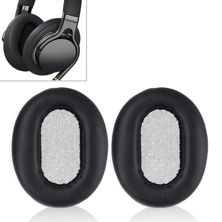 زوج واحد حقيبة واقية إسفنجية لسماعات مع مشبك بطاقة لسماعات Sony MDR-1AM2
