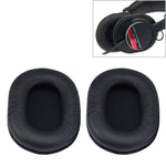 حافظة واقية لرأس الإسفنجة لسماعات سوني MDR-7506 / MDR-V6 / MDR-CD900ST، لون أسود مجعد، قطعتان