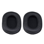 حافظة واقية لرأس الإسفنجة لسماعات سوني MDR-7506 / MDR-V6 / MDR-CD900ST، لون أسود مجعد، قطعتان