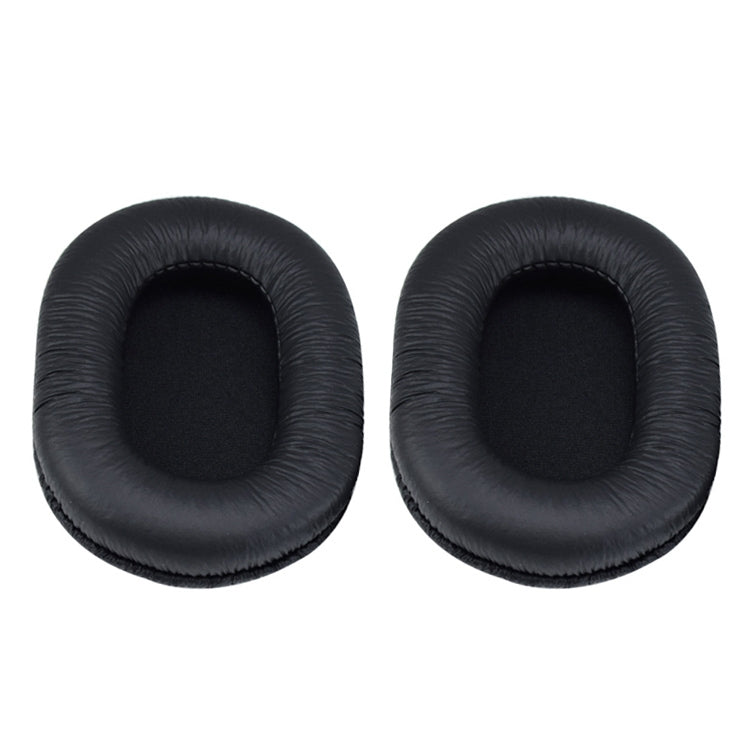 حافظة واقية لرأس الإسفنجة لسماعات سوني MDR-7506 / MDR-V6 / MDR-CD900ST، لون أسود مجعد، قطعتان