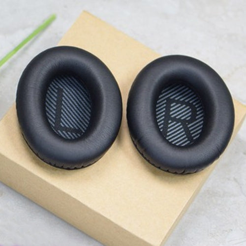 زوج من أغطية سماعات الرأس الناعمة مع قطن LR لـ BOSE QC2 / QC15 / AE2 / QC25 / QC35