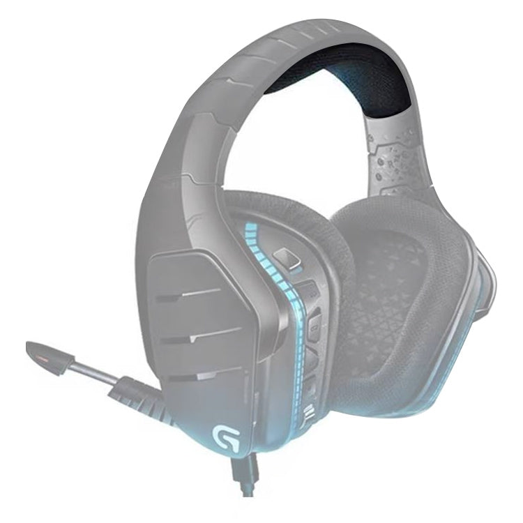غطاء رأس بديل لسماعة Logitech G633 G933، وسادة إصلاح