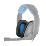 2 قطع لغلاف وسادة سماعة Sennheiser GSP300 / GSP301 / GSP302 / GSP303 / GSP350، غطاء واقي بدون شبكة
