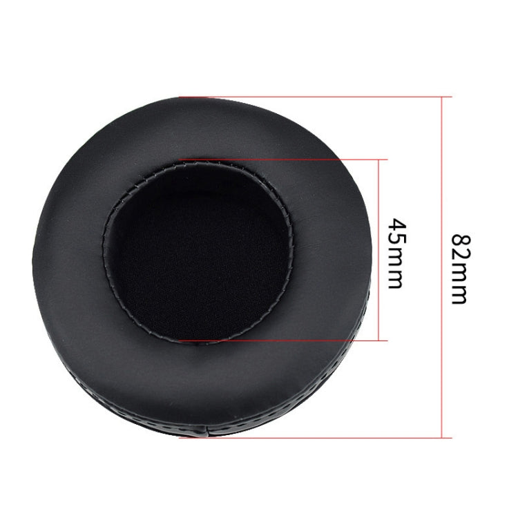 قطعتان لغطاء وسادة سماعة الأذن Skullcandy / HESH 2.0 HESH السميك مع خياطة بيضاء (أسود)