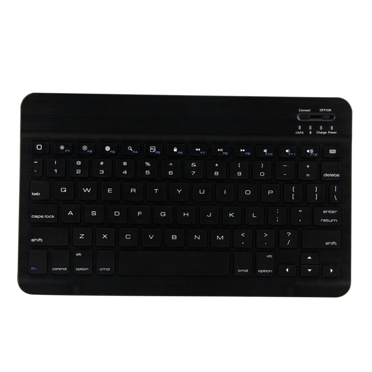 لوحة مفاتيح FT-1030 بتقنية Bluetooth 3.0 من ABS بنسيج مصقول + غطاء لوحي من الجلد بنسيج جلدي لجهاز iPad Air / Air 2 / iPad Pro مقاس 9.7 بوصة، مع تعديل زاوية بثلاث مستويات / مغناطيسي / وظيفة النوم، FT-1030D