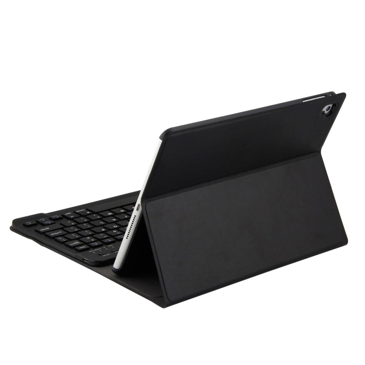 لوحة مفاتيح FT-1030 بتقنية Bluetooth 3.0 من ABS بنسيج مصقول + غطاء لوحي من الجلد بنسيج جلدي لجهاز iPad Air / Air 2 / iPad Pro مقاس 9.7 بوصة، مع تعديل زاوية بثلاث مستويات / مغناطيسي / وظيفة النوم، FT-1030D