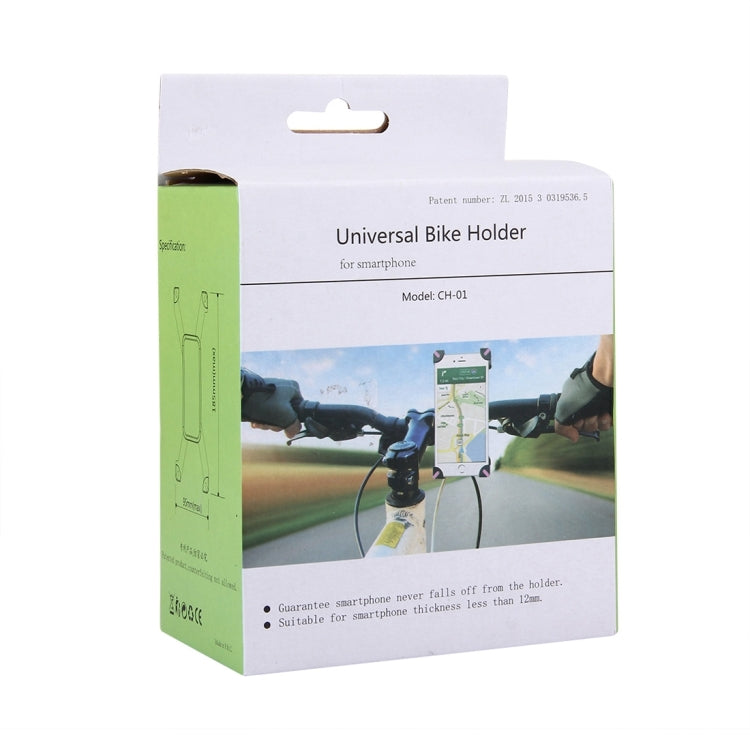 حامل هاتف دراجة دوار 360 درجة CH-01 لهواتف iPhone 7 و7 Plus / iPhone 6 و6 Plus / iPhone 5 و5C و5s، CH-01