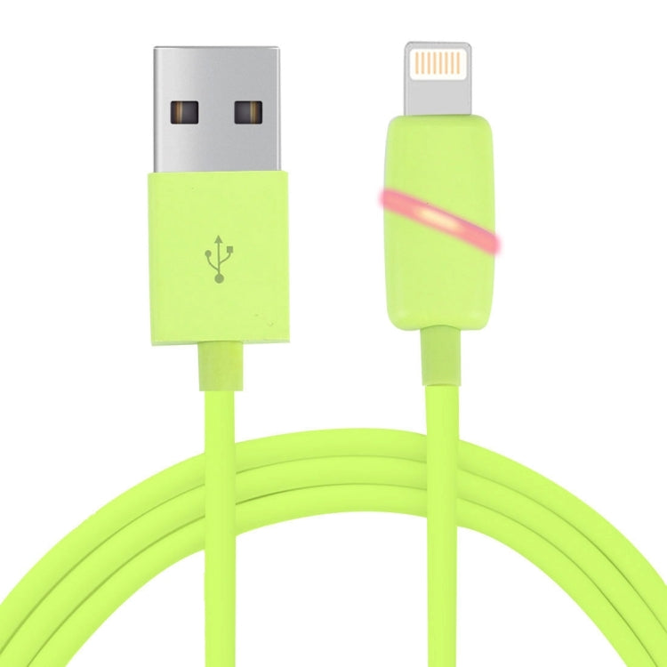 كابل بيانات مزامنة 1 متر على شكل علبة هدية بكرة دائرية 8 دبابيس إلى USB مع مؤشر لأجهزة iPhone و iPad