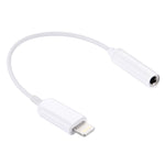 كابل صوت AUX 10 سم من 8 Pin ذكر إلى 3.5 مم أنثى