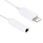 كابل صوت AUX 10 سم من 8 Pin ذكر إلى 3.5 مم أنثى
