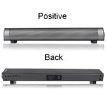 مكبر صوت شريط صوت LP-08 CE0152 مشغل MP3 USB 2.1CH بلوتوث لاسلكي مع جهاز تحكم عن بعد، CE0152 أسود، CE0152 ذهبي