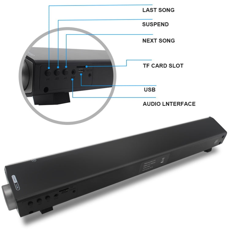 مكبر صوت شريط صوت LP-08 (CE0150) مشغل MP3 USB 2.1CH بلوتوث لاسلكي، CE0150 أسود، CE0150 ذهبي، CE0150 فضي