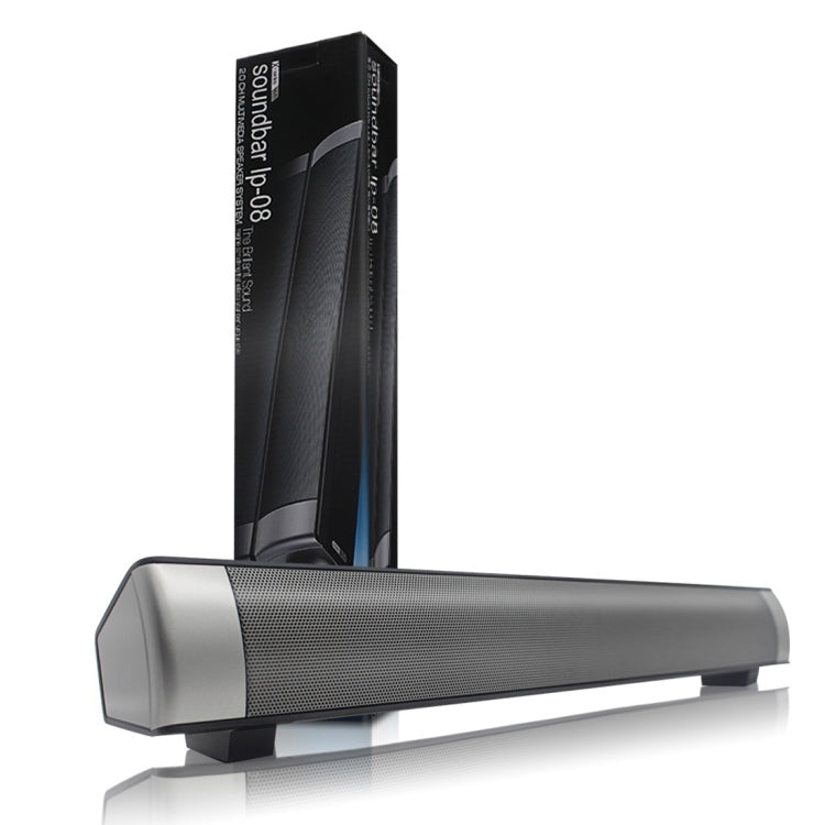 مكبر صوت شريط صوت LP-08 (CE0150) مشغل MP3 USB 2.1CH بلوتوث لاسلكي، CE0150 أسود، CE0150 ذهبي، CE0150 فضي