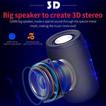 مكبر صوت بلوتوث لاسلكي ZEALOT S32 بقوة 5 واط مع صوت HiFi بيس، يدعم التحدث بدون استخدام اليدين / USB / AUX، S32