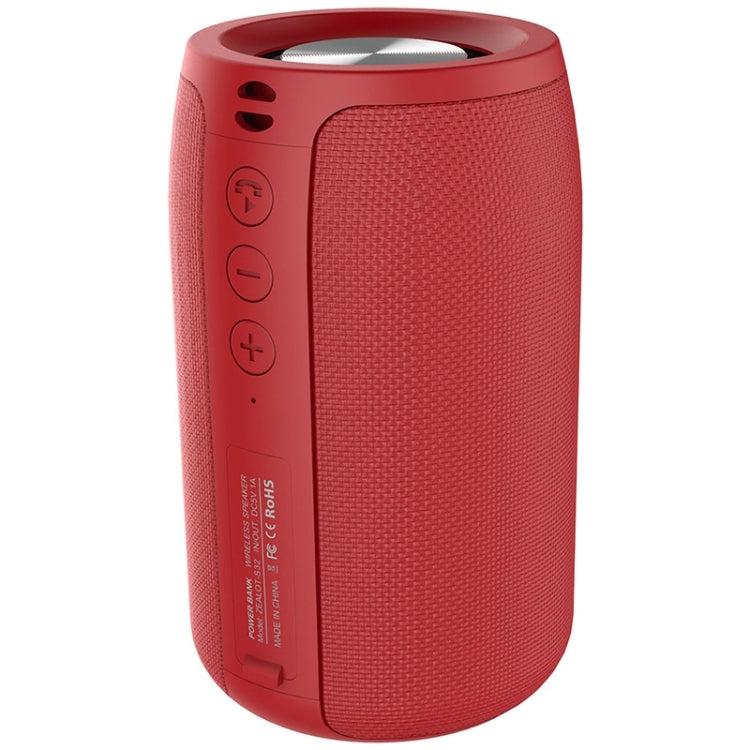 مكبر صوت بلوتوث لاسلكي ZEALOT S32 بقوة 5 واط مع صوت HiFi بيس، يدعم التحدث بدون استخدام اليدين / USB / AUX، S32