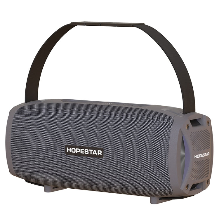 مكبر صوت بلوتوث محمول خارجي مقاوم للماء HOPESTAR H24 Pro TWS بنسيج منسوج مع ضوء إيقاعي، يدعم المكالمات بدون استخدام اليدين وقرص U وبطاقة TF و AUX 3.5 مم وراديو FM، H24 Pro أسود، H24 Pro رمادي، H24 Pro أزرق، H24 Pro أحمر