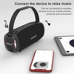 مكبر صوت بلوتوث محمول خارجي مقاوم للماء HOPESTAR H24 Pro TWS بنسيج منسوج مع ضوء إيقاعي، يدعم المكالمات بدون استخدام اليدين وقرص U وبطاقة TF و AUX 3.5 مم وراديو FM، H24 Pro أسود، H24 Pro رمادي، H24 Pro أزرق، H24 Pro أحمر