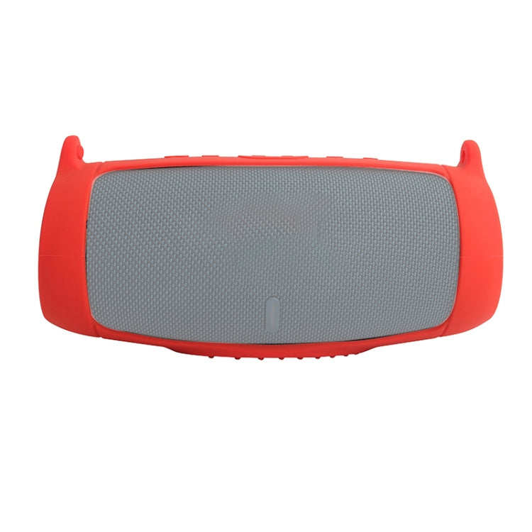غطاء حماية سيليكون لمكبر صوت محمول مع حزام كتف ومشبك لجهاز JBL Charge 5