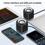 مكبر صوت سلكي صغير عالي الحجم بإصدار USB قياسي A1، طول الكابل: 1.1م، الإصدار القياسي
