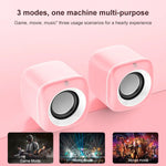 A1 USB Wire-controlled 9D Subwoofer Sound Mini Wired Speaker, Premium Version, Premium Version