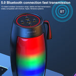 مكبر صوت بلوتوث ملون WEKOME D40 بقوة 5 واط، D40 (أسود)، D40 (أبيض)