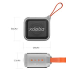مكبر صوت بلوتوث محمول لاسلكي مقاوم للماء بمعيار IPX7 مع مضخم صوت خارجي XDOBO Prince 1995 II