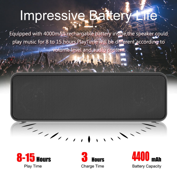مكبر صوت بلوتوث محمول لاسلكي مقاوم للماء بمعيار IPX6 مع مضخم صوت خارجي XDOBO X5